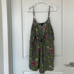 Floral Multicolored Romper